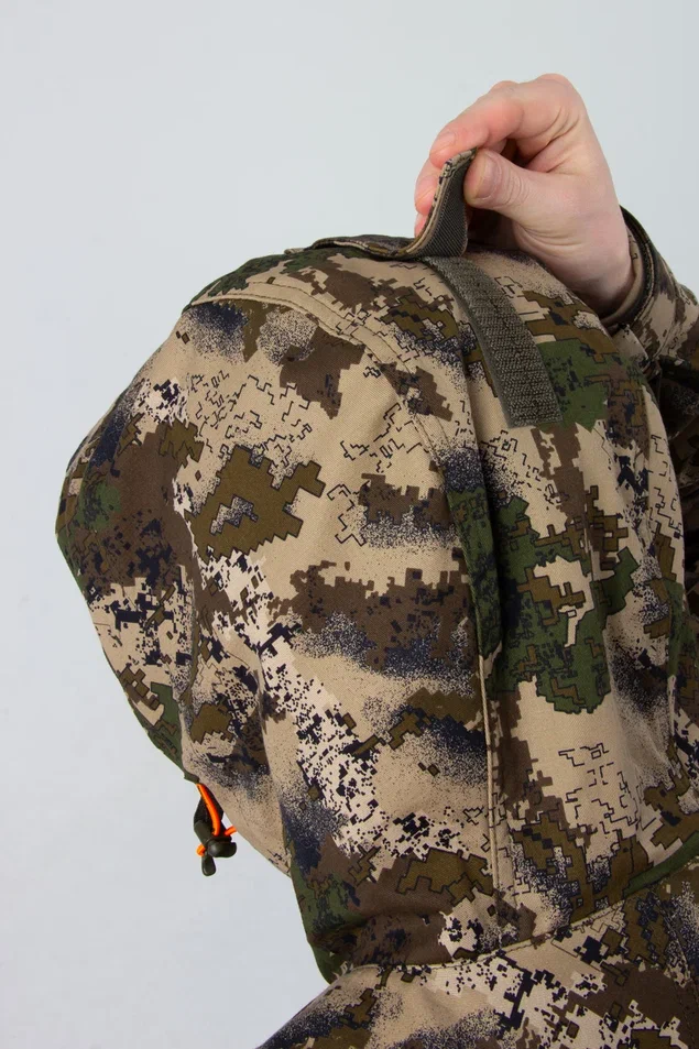 Шерхан костюм для охоты PRIDE, принт Уральский лес, хаки