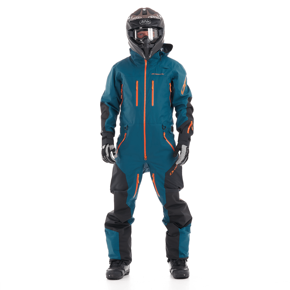 Комбинезон DragonFly SuperLight 3L MAN Dark Ocean - Orange