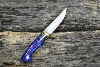 Нож Русский из стали Bohler M398 Мастерская Ульданова