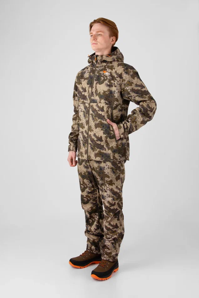 Шерхан костюм для охоты PRIDE, принт Уральский лес, хаки