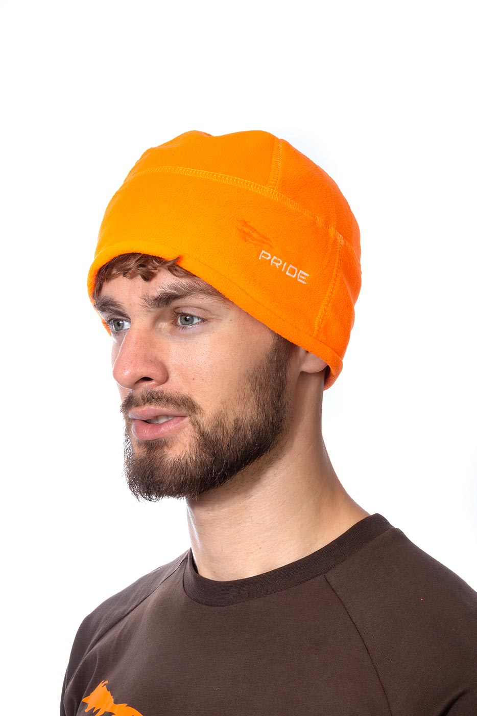 Флисовая сигнальная шапка PRIDE, оранжевый
