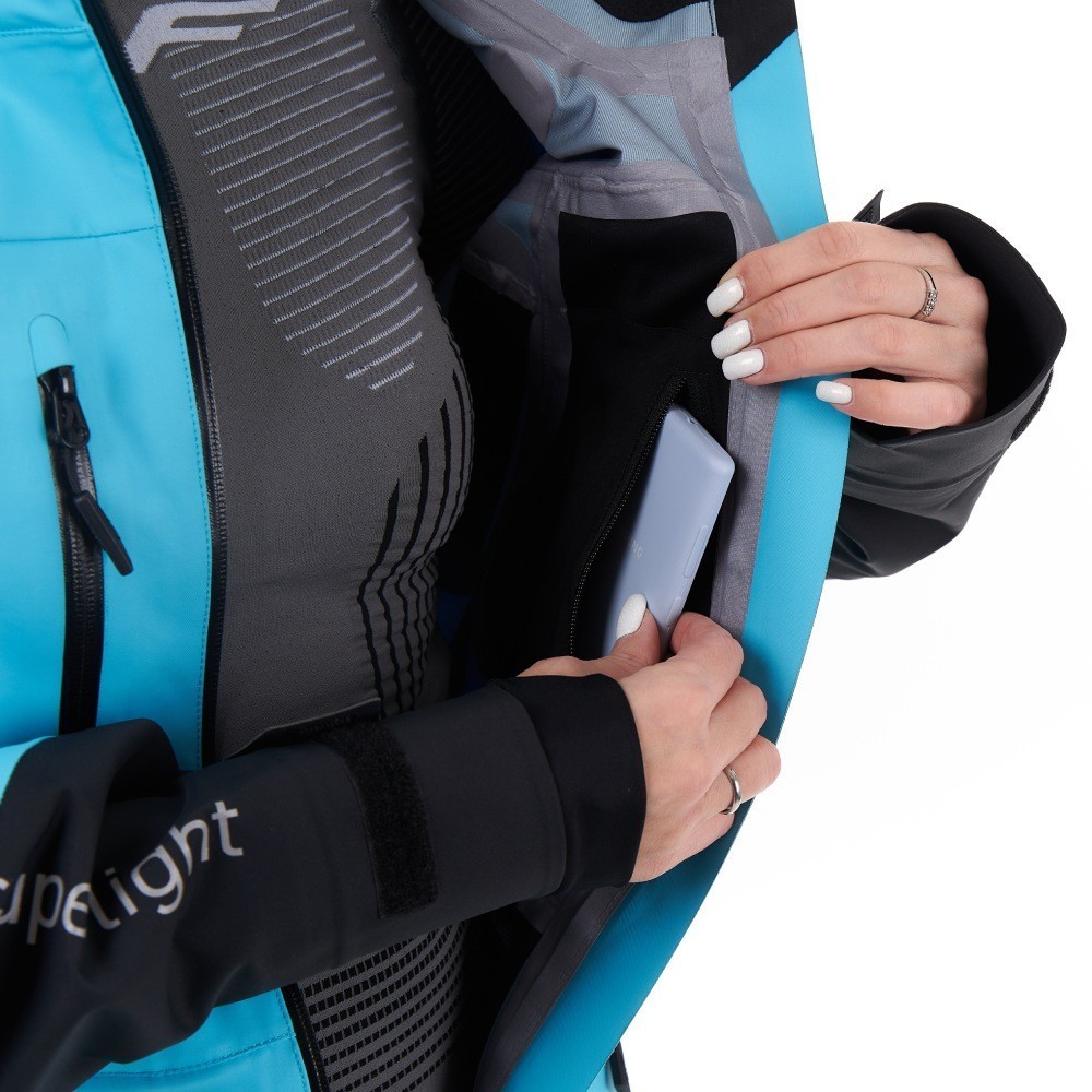 Комбинезон SuperLight 3L Woman Electric Blue 2023