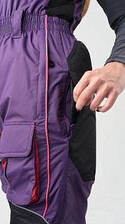 Камчатка МАГМА женский костюм для рыбалки GRAYLING зимний, фиолетовый