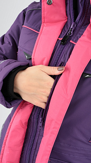 Камчатка МАГМА женский костюм для рыбалки GRAYLING зимний, фиолетовый