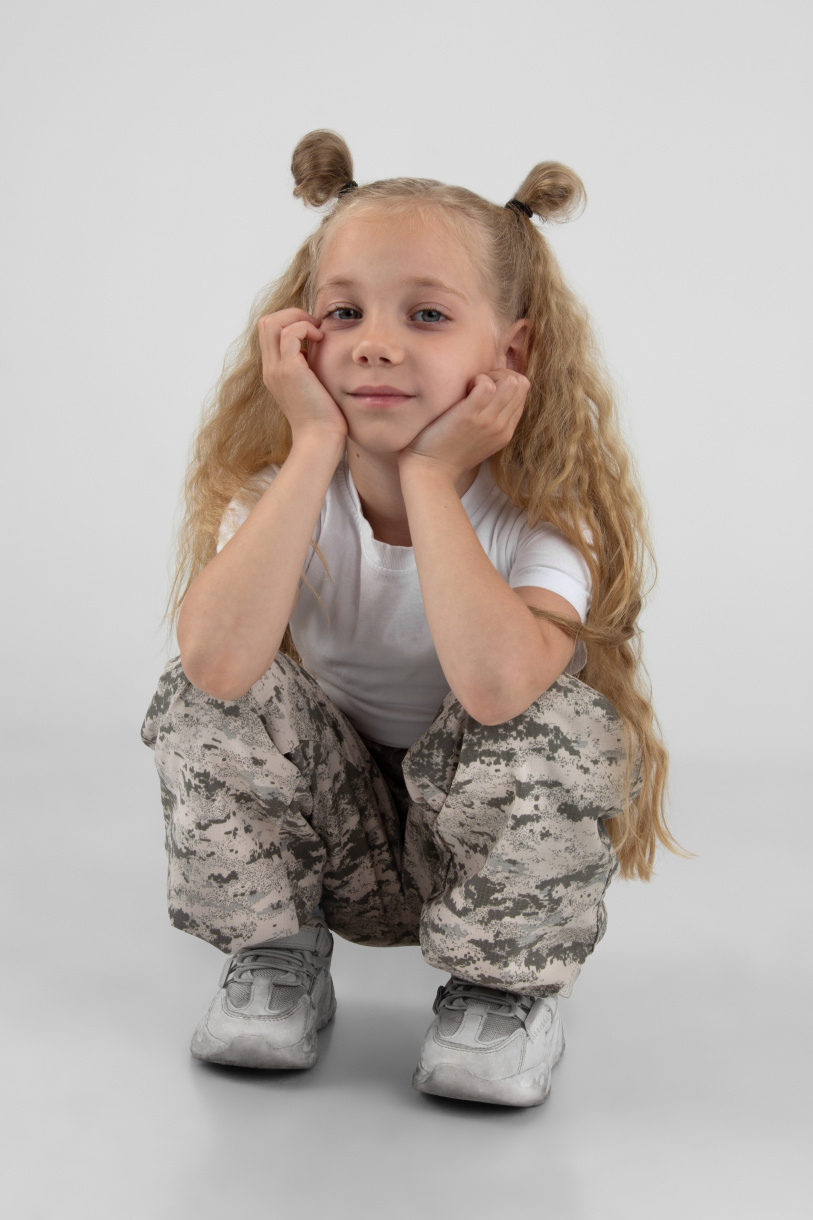 Рысь детский костюм ORION Active, белая цифра