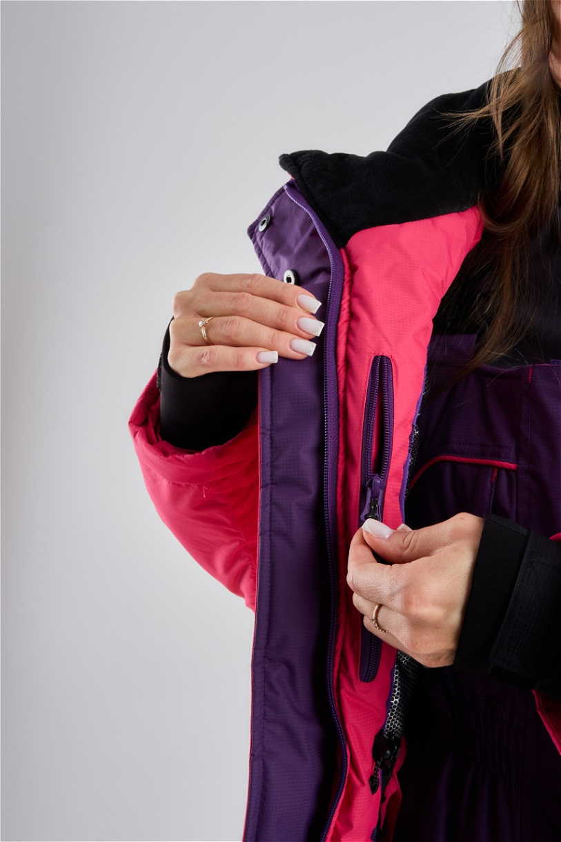 Камчатка МАГМА женский костюм для рыбалки GRAYLING зимний, фуксия