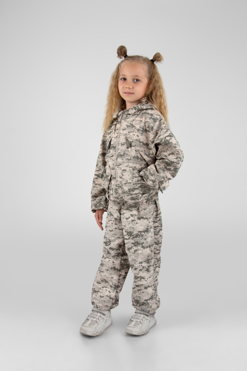 Рысь детский костюм ORION Active, белая цифра