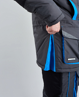 Камчатка МАГМА костюм для рыбалки GRAYLING. зимний, т.графит-синий