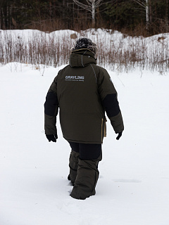 Камчатка МАГМА костюм для рыбалки GRAYLING. зимний хаки