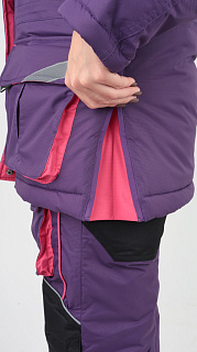 Камчатка МАГМА женский костюм для рыбалки GRAYLING зимний, фиолетовый