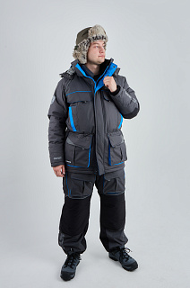 Камчатка МАГМА костюм для рыбалки GRAYLING. зимний, т.графит-синий