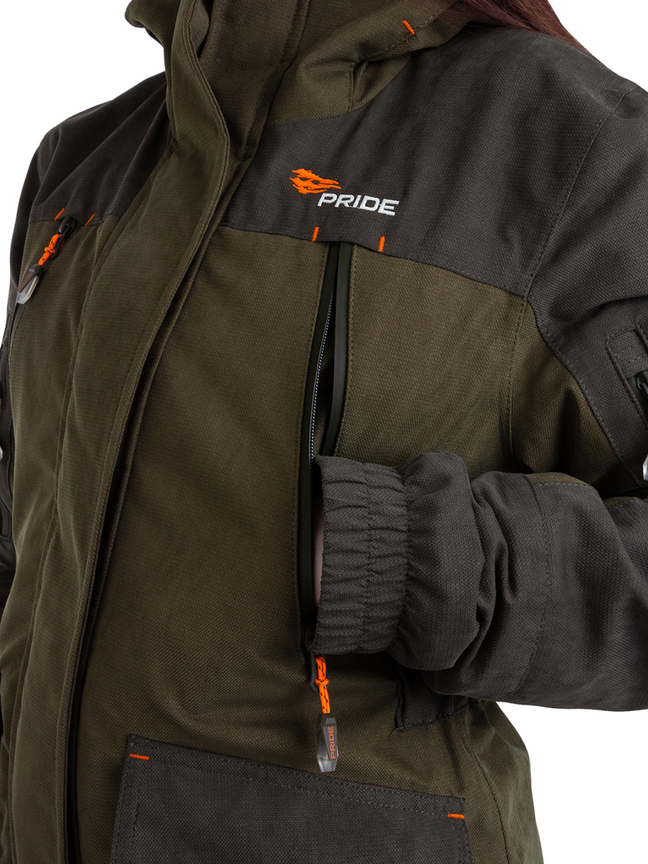 Магнум Осень женский костюм для охоты PRIDE, демисезонный, хаки