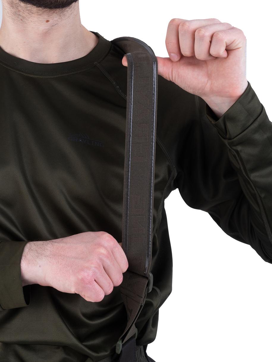 Скат V2 костюм для рыбалки GRAYLING демисезонный т.хаки