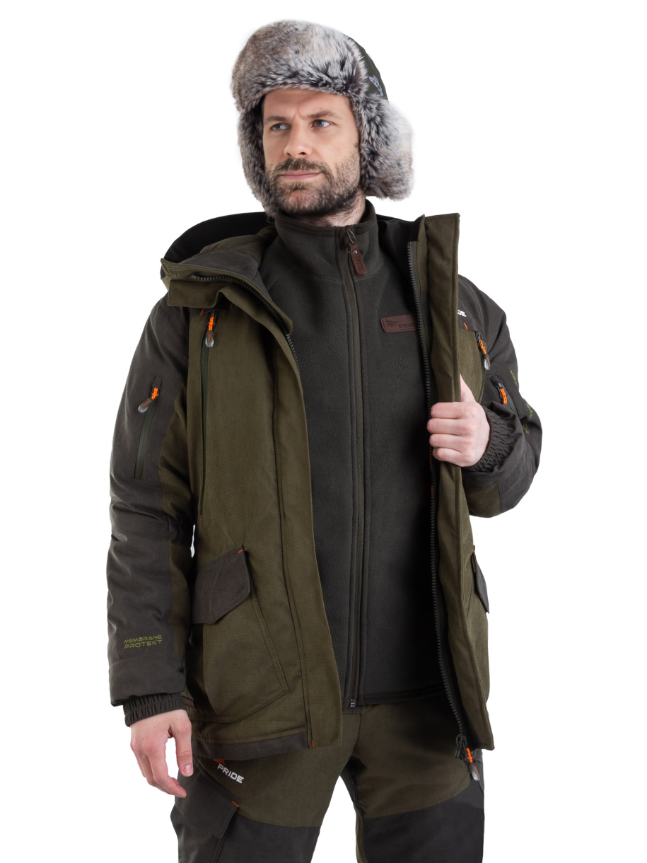 Магнум V2 костюм для охоты PRIDE, зимний -45, хаки
