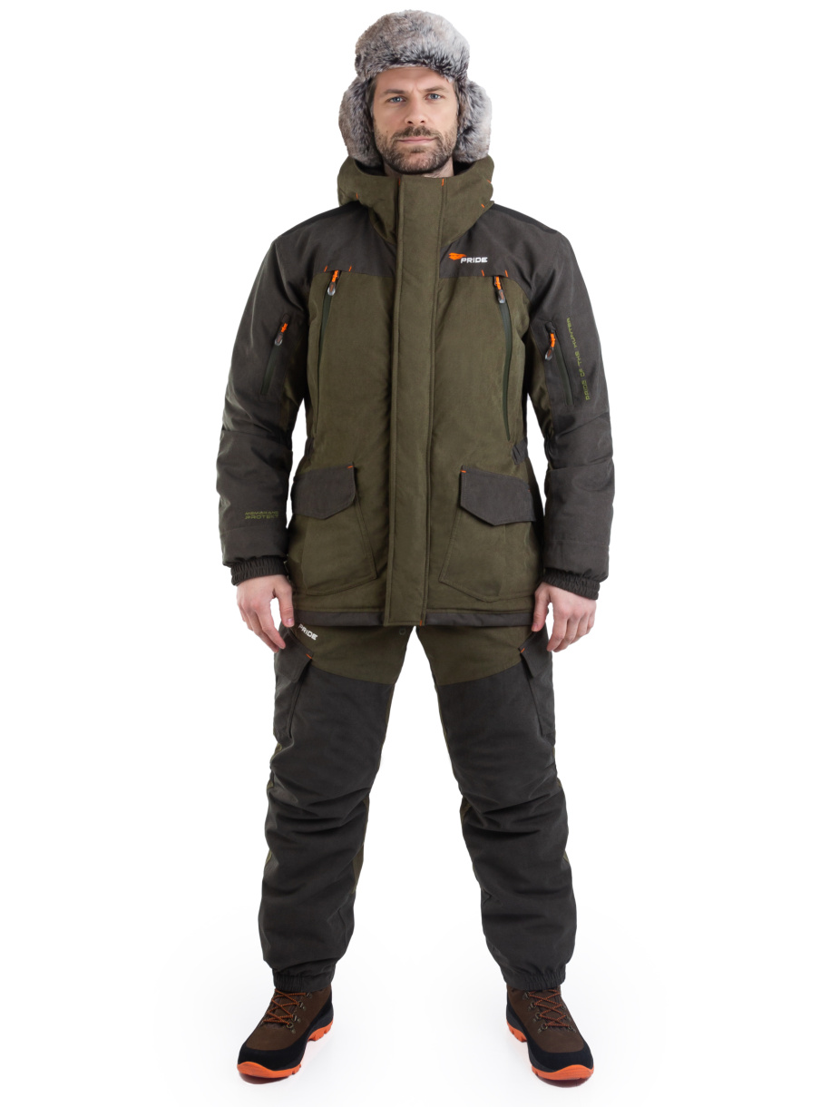 Магнум V2 костюм для охоты PRIDE, зимний -45, хаки