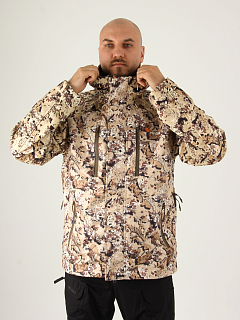 Таир куртка для охоты PRIDE, софт-шелл принт камыш