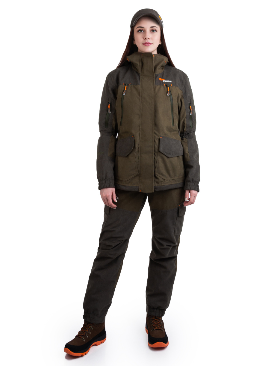 Магнум Осень женский костюм для охоты PRIDE, демисезонный, хаки