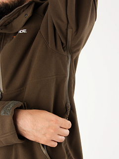 Таир куртка для охоты PRIDE, софт-шелл коричневый