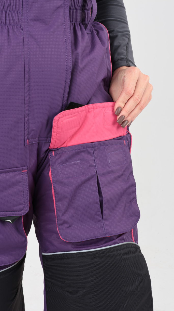 Камчатка МАГМА женский костюм для рыбалки GRAYLING зимний, фиолетовый