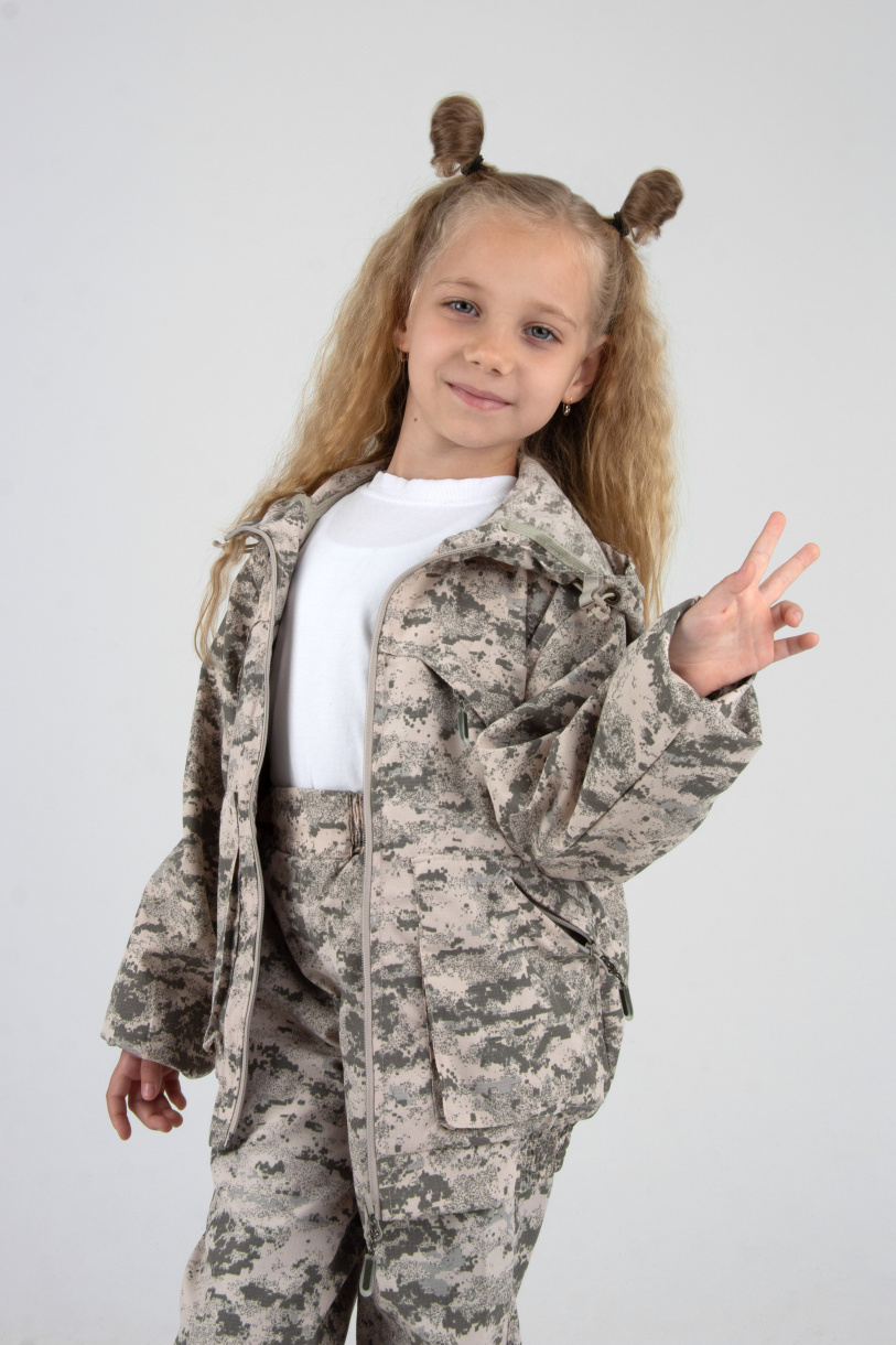 Рысь детский костюм ORION Active, белая цифра