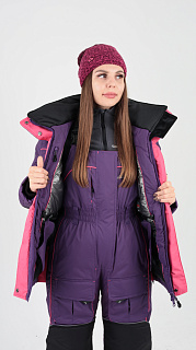 Камчатка МАГМА женский костюм для рыбалки GRAYLING зимний, фиолетовый